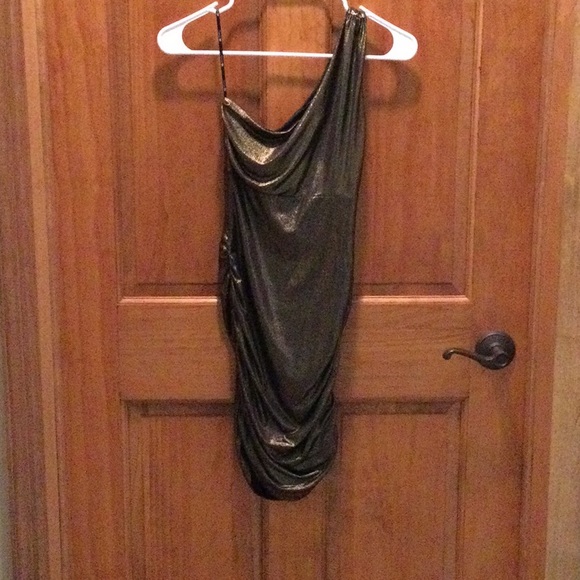 Beautiful gold forever 21 party dress size S - Picture 3 of 6